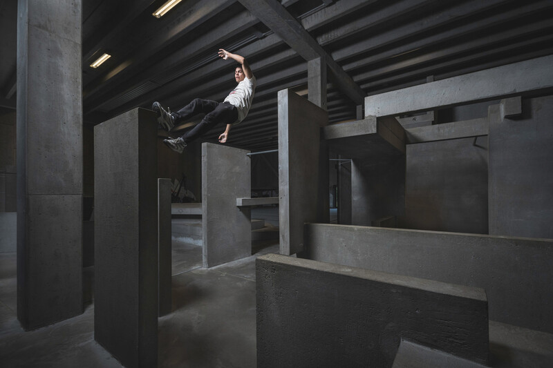 Andy Day parkour photoshoot BGI