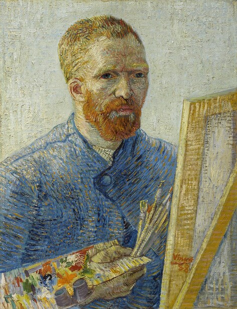 Vincent Van Gogh self portrait