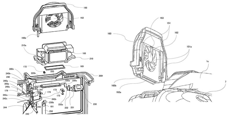 OVF fan cooling system