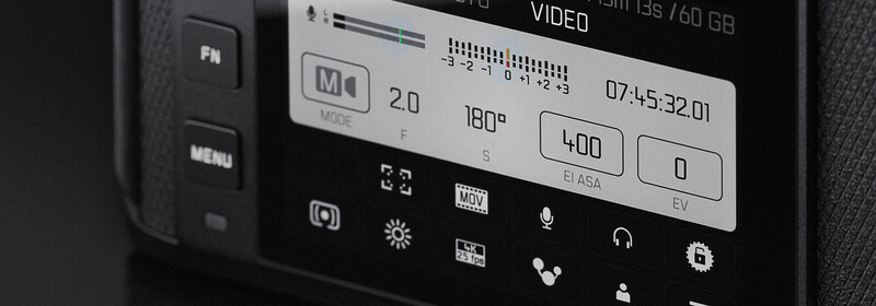 Leica SL2 interface