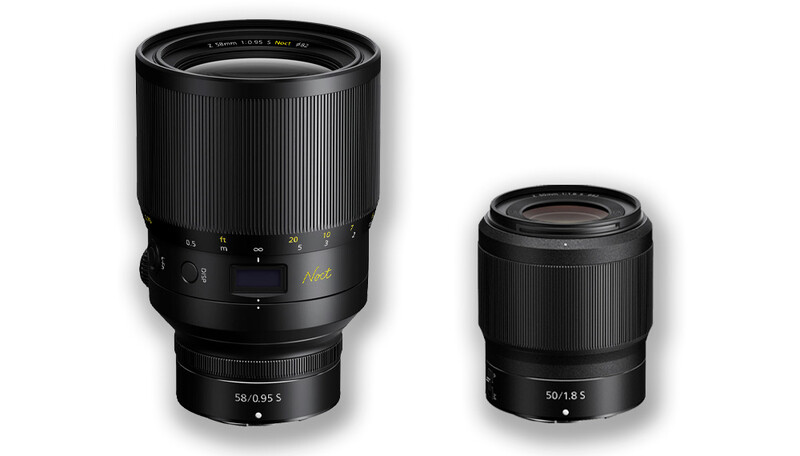 The NIKKOR Z 58mm f/0.95 S Noct and the NIKKOR Z 50mm f/1.8 S