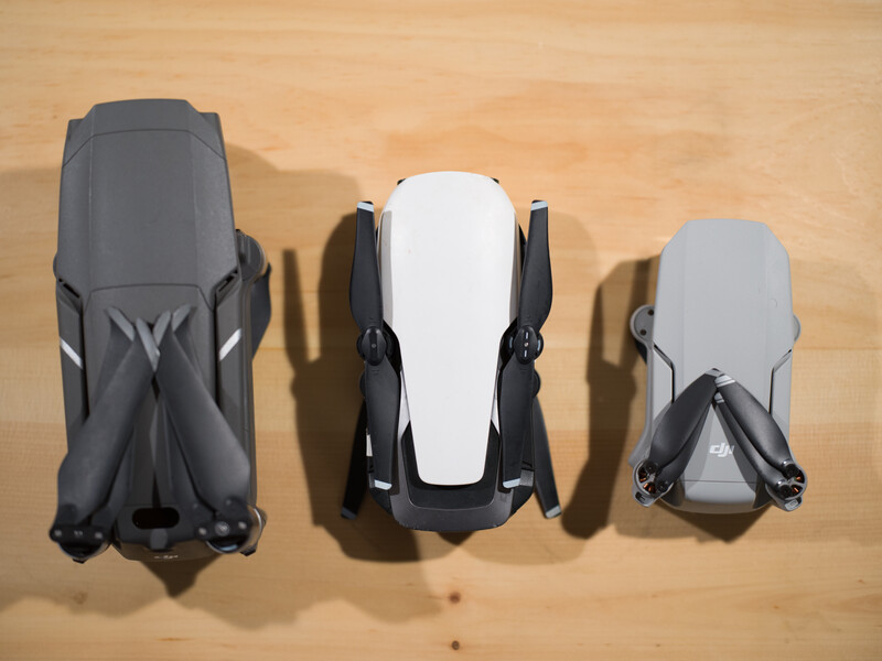 Mavic 2 Pro, Mavic Air, Mavic Mini