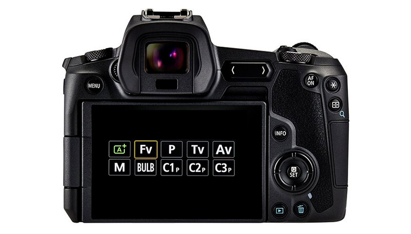 Canon EOS R Fv mode