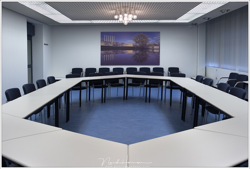 A very large print from an image taken with the Canon EOS 20D. The 8,5 mp file had enough resolution for this size because you have to look at it from a distance