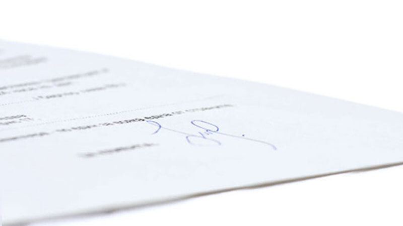 Sample contract