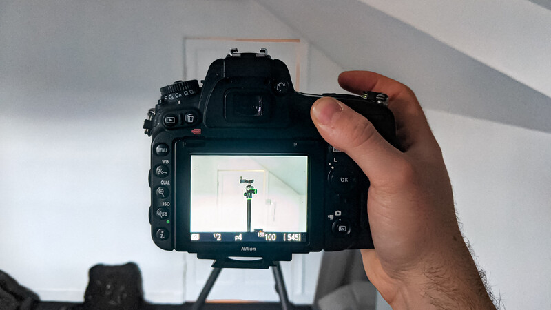 Focus up on the tripod