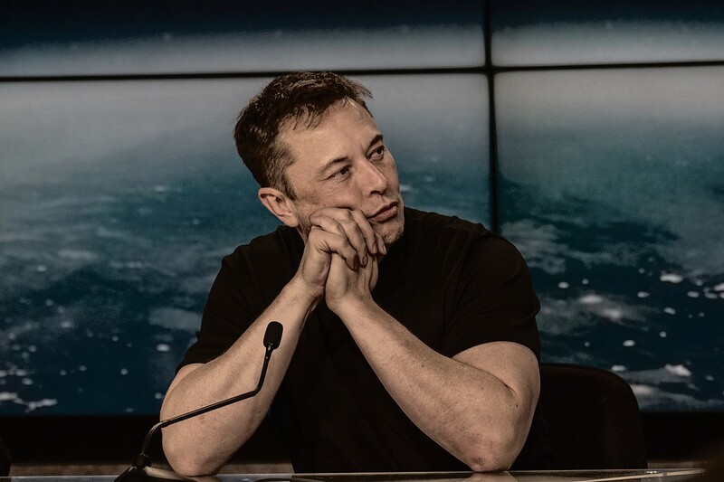 Elon Musk portrait