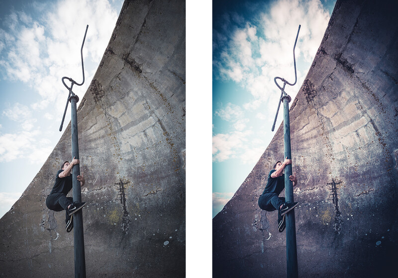 When a Lightroom preset is too heavy-handed
