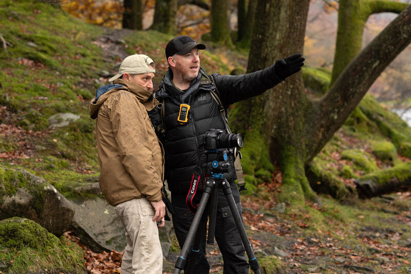 Stu McKenzie mentoring on Project Mindscape workshop