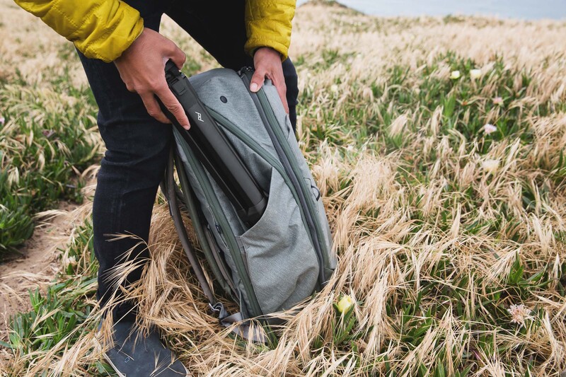 Peak Design Travel Tripod in Bag holder