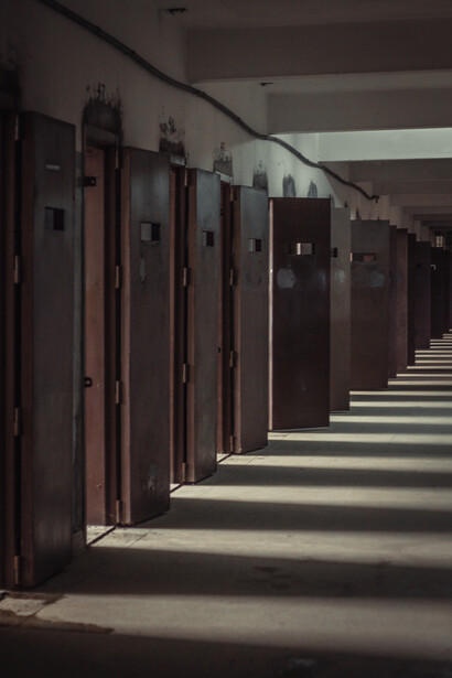 Open cells in a Brazilian prison.
