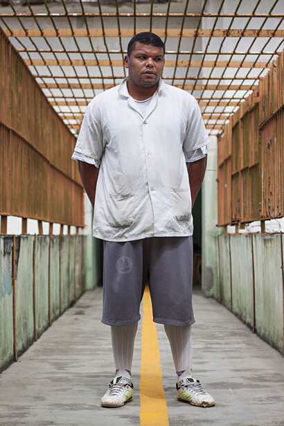 A male prisoner.
