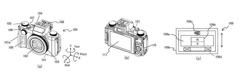 Canon EOS M IBIS patent