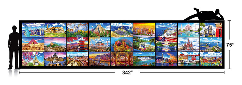 Kodak jigsaw puzzle dimensions