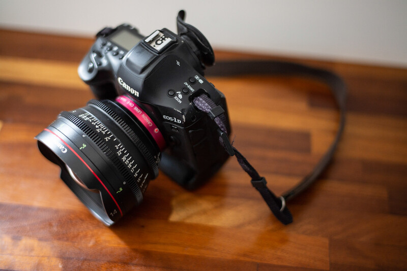 Canon CN-E14mm T3.1 L F cine lens