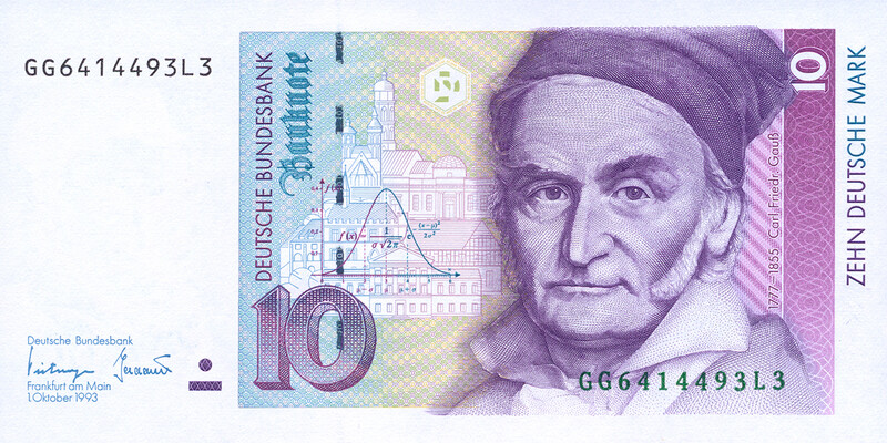 10 Deutsche Mark note