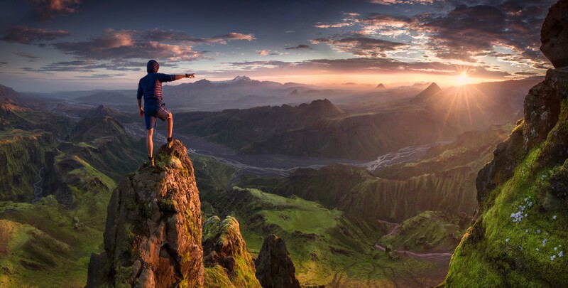 First contact, Iceland