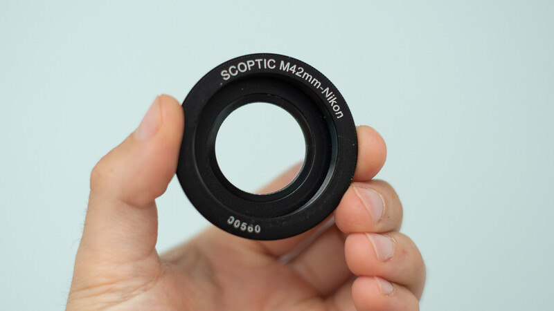 M42mm-Nikon mount adapter