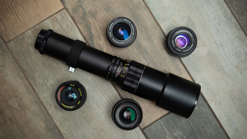 Prator 400mm telephoto lens