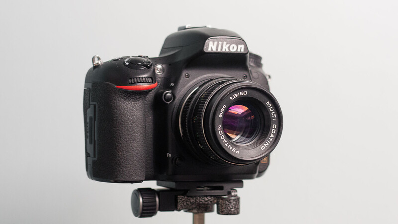 Pentacon 50mm f/1.8 lens