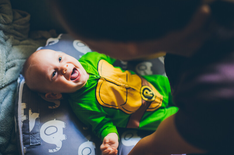 How could I resist sneaking in a photo of the reason I haven't been posting many articles lately wearing a ninja turtle onesie? Nikon Z6 with FTZ adapter, 35mm f/1.4 lens. 1/80s, f/2.2, ISO1600.