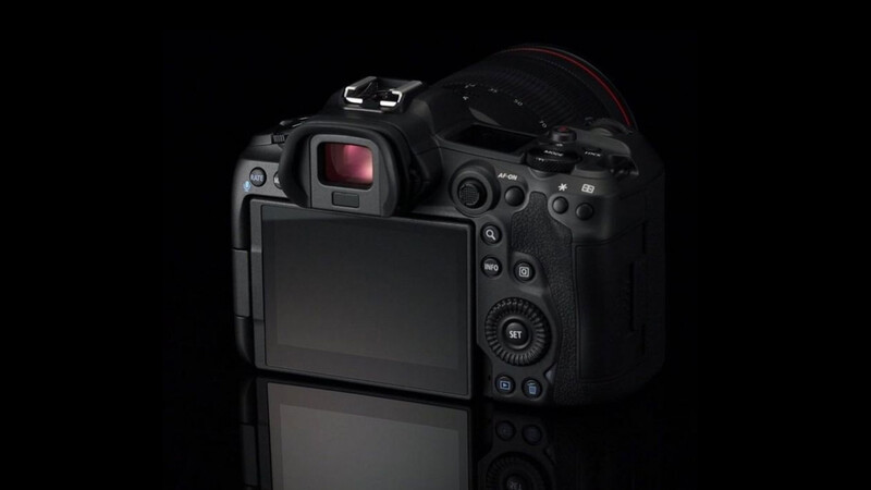 Canon EOS R5 touchscreen photo