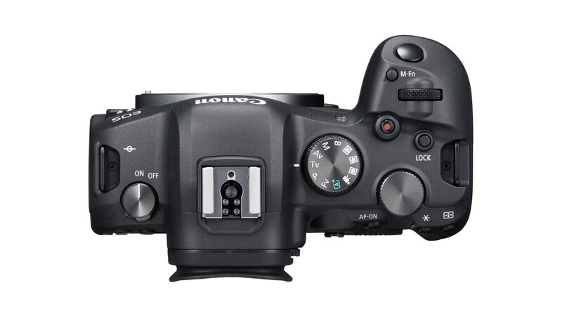Canon EOS R6 top status LCD photo