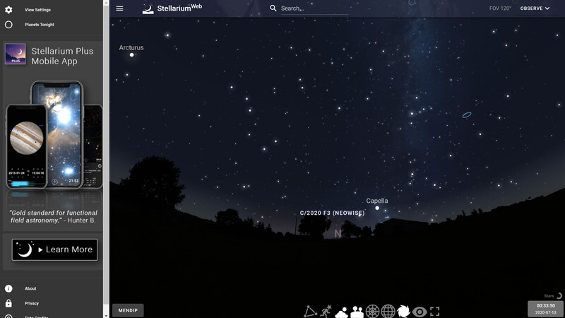 Stellarium screenshot