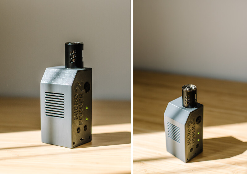 MicroFogger 2 device on a table