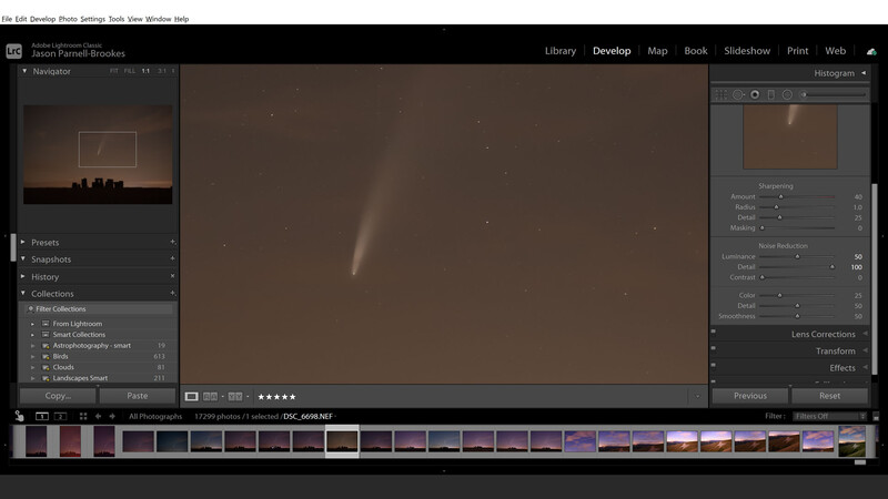 Reduce high ISO noise screenshot