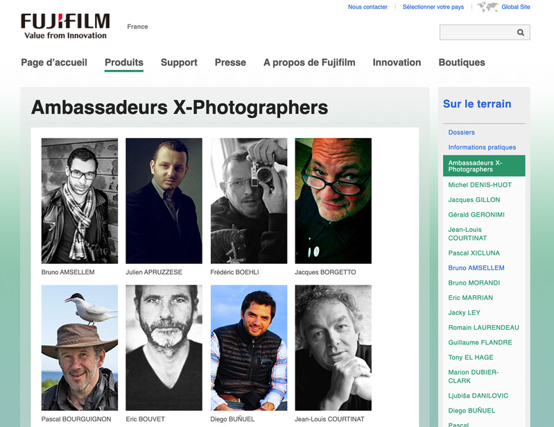 Fujifilm France, Sur Le Terrain
