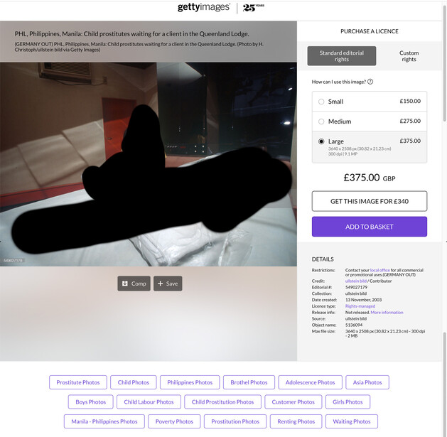 Getty Images sex slaves
