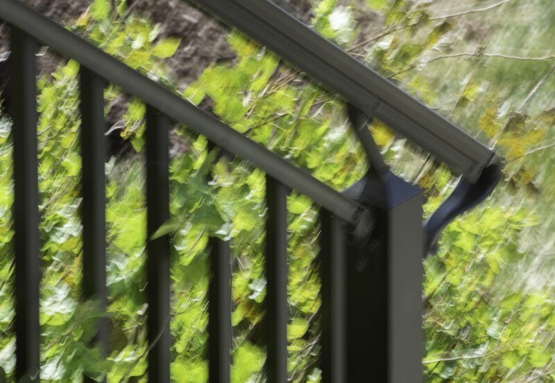 a handheld photo, five shutter stops below sharpness