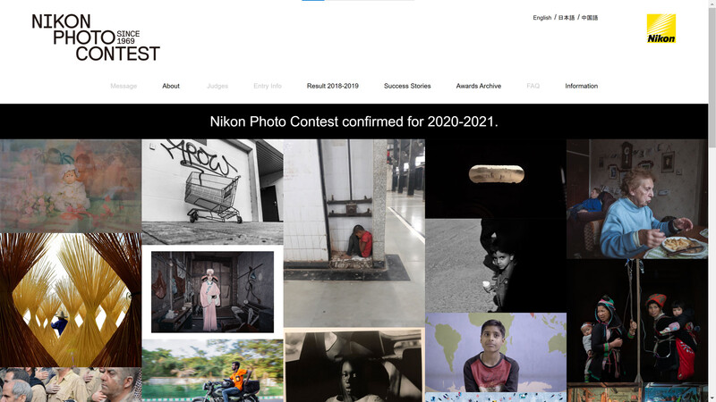Nikon Photo Contest screenshot