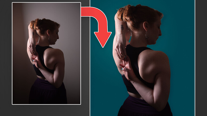 Final image example in Photoshop