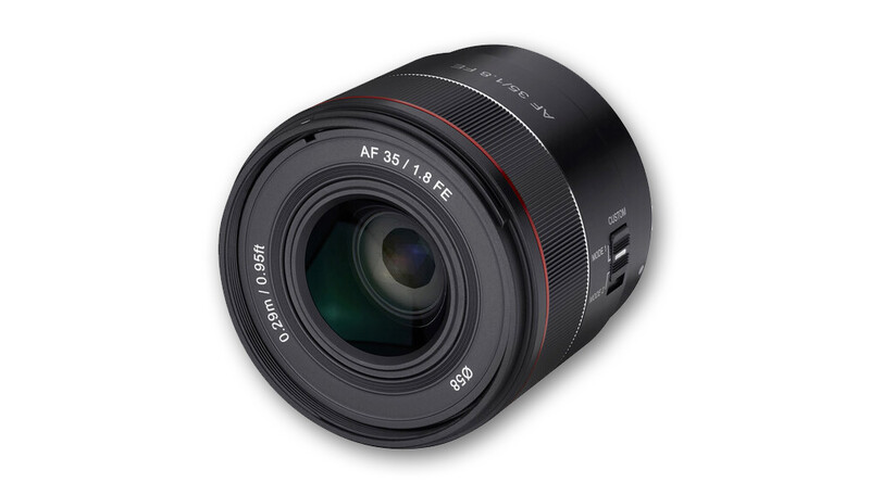Samyang Rokinon 35mm f/1.8 lens