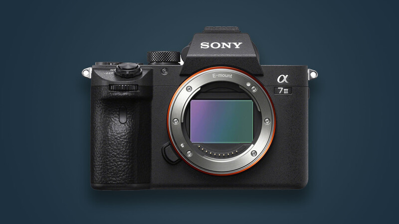 Sony mirrorless camera body