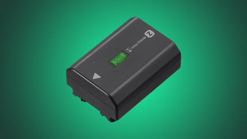 Spare camera battery