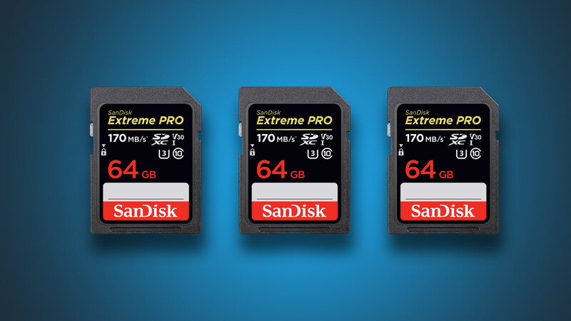 Spare SD memory card