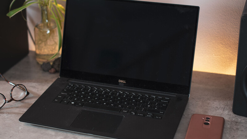 Laptop on tabletop