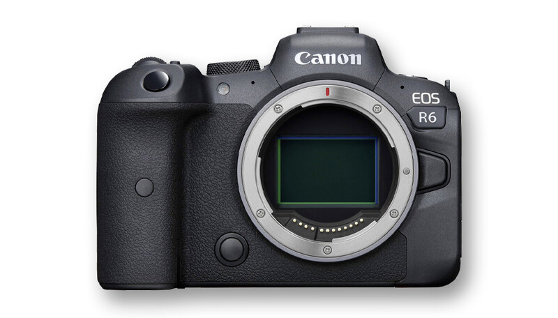 The Canon EOS R6.