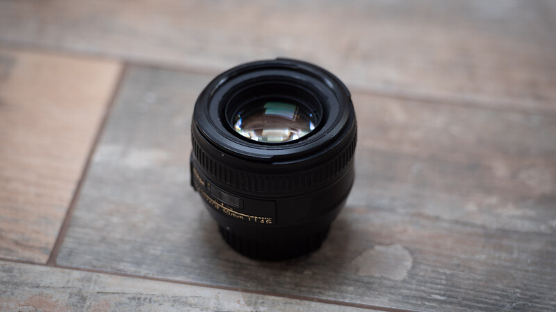 Nikon 50mm f/1.4G prime lens