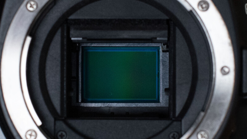 Shutter open on camera