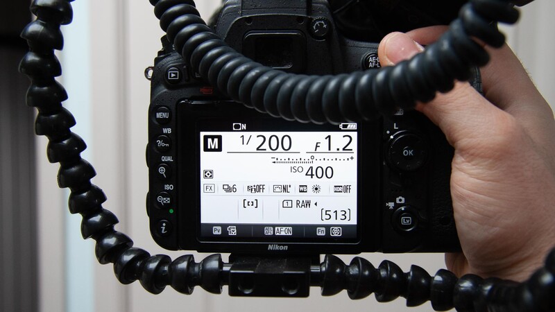Settings on back of the camera