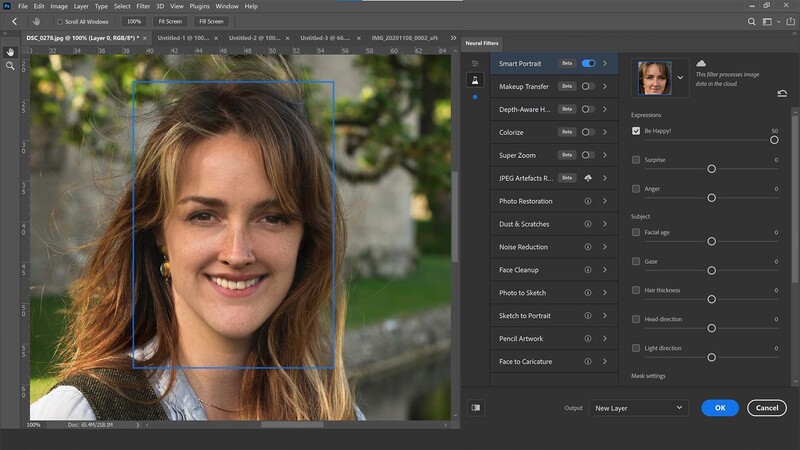 Portraits going awry in photoshop