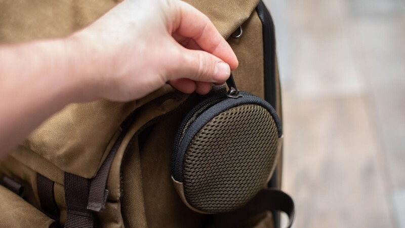 Small pouch on bag