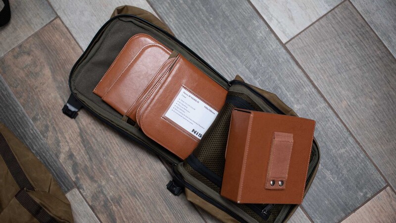 Filter pouch in bag