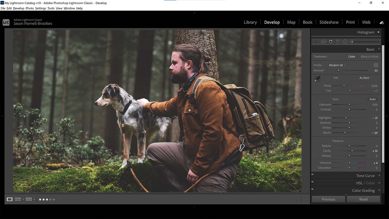 Polish the photo with final adjustments