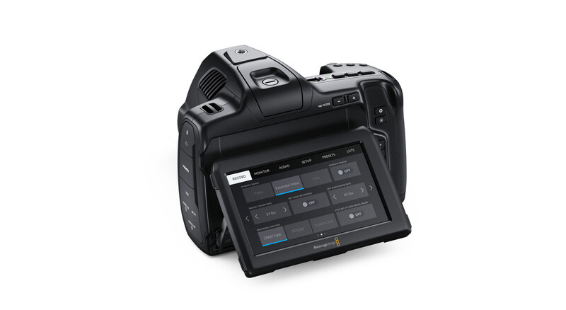 Close up of Blackmagic Pocket Cinema Camera 6K Pro
