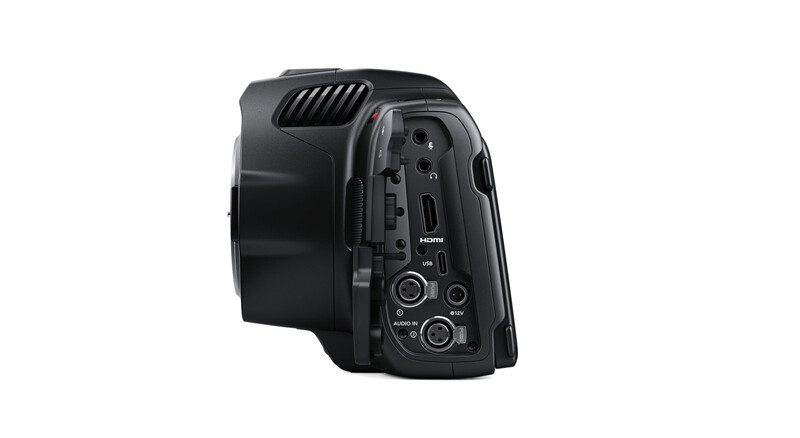 Close up of Blackmagic Pocket Cinema Camera 6K Pro